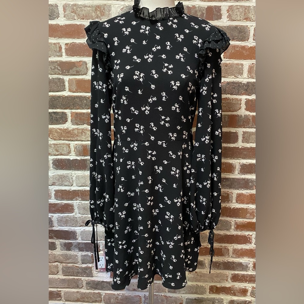 Black and white dress
